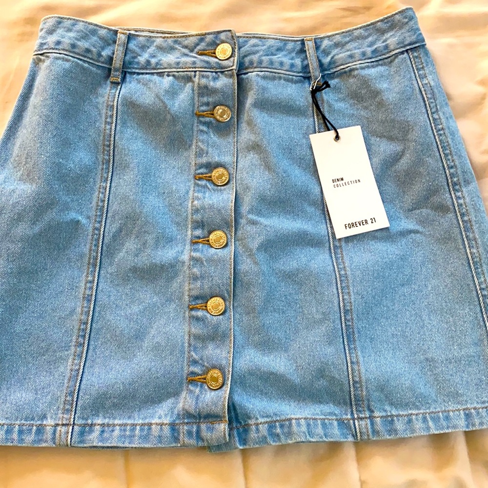 Cute Denim Skirt